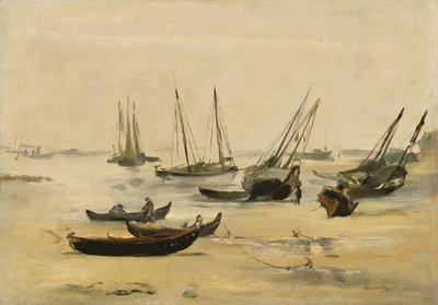 Strand, Eb door Édouard Manet